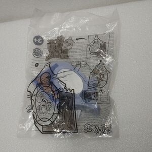 Scooby-Doo Ghost Photo Booth Toy - Blue and Black Vintage Burger King